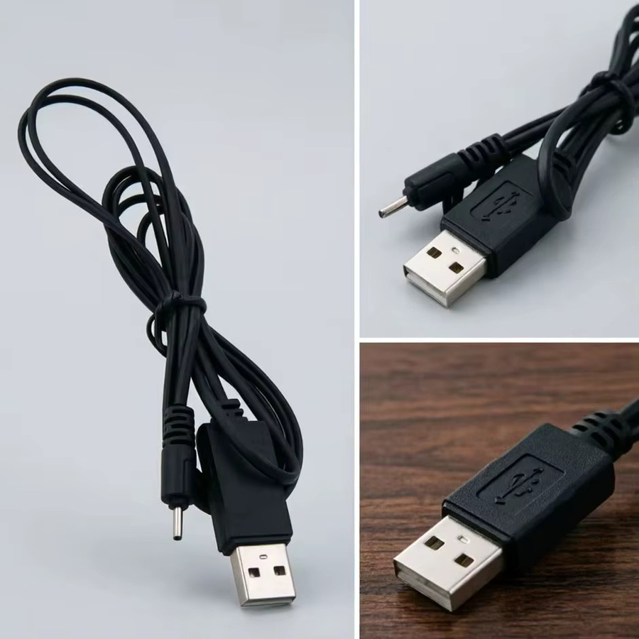 Nokia USB-Ladekabel-Adapterkabel CA-100C in Schwarz für Nokia N8 N78 N96 N95 5800 X6 100 106 mit 2 mm Anschluss - Bild 3