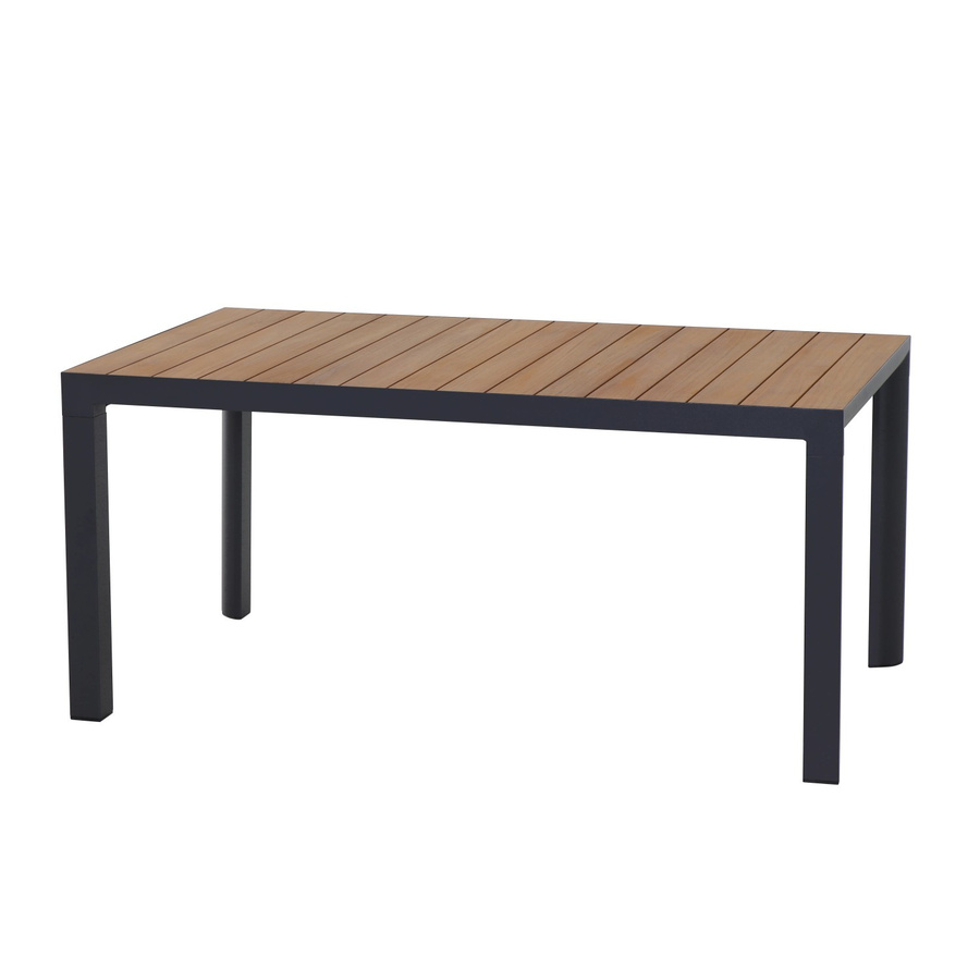 Siena Garden Gartentisch Silva Rechteckig aus Teakholz in Braun B/T/H: 160 x 90 cm - Bild 2