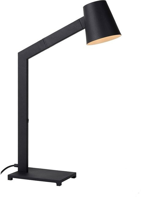 Lucide Mizuko Schreibtischleuchte in Schwarz, verstellbare LED-Tischlampe aus Metall für Home Office und Wohnzimmer - Bild 1