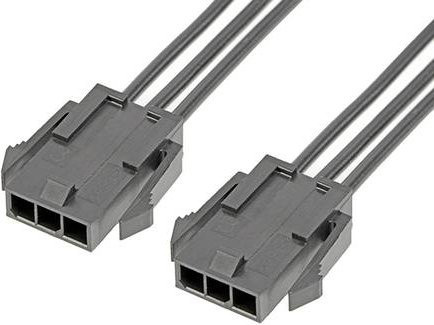 Molex Stiftgehäuse-Kabel 3-polig in Schwarz 2147521032 - Bild 1
