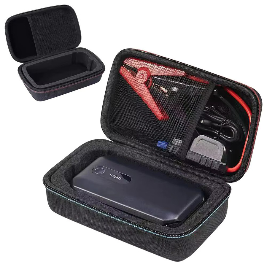 EVA Hartschalen-Outdoor-Reisetasche in Schwarz für Baseus 20000mAh Auto-Starthilfe Powerbank 2000A Autobatterie-Ladegerät - Bild 2