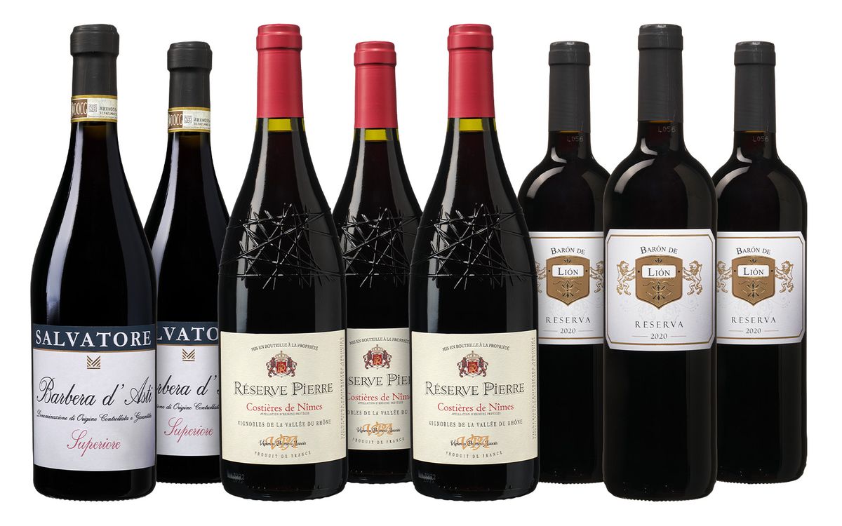 Die Weinbörse Rotwein „kräftig aber geschmeidig“, 0,75 l - Bild 2