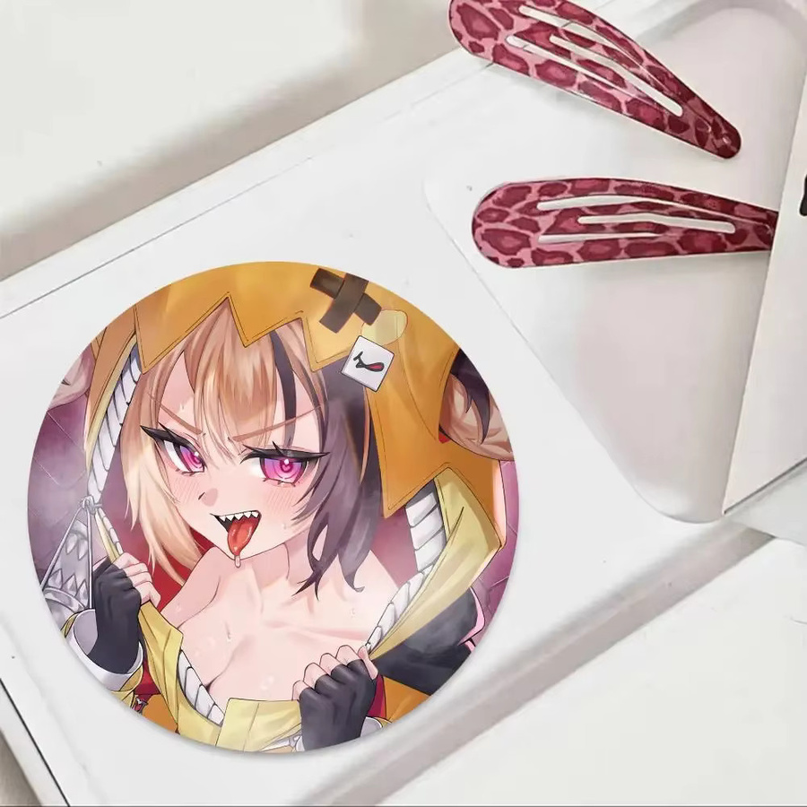 KAYOU Brosche, Anime Hololive, Runde Blech Münze - Bild 6