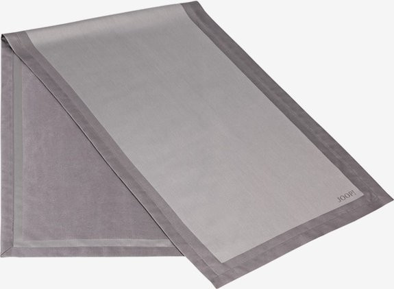 Tischläufer JOOP! Signature in Platin, Farbe: Silber/Grau, B/T: 160 x 50 cm - Bild 1