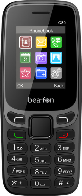 Beafon C 80 Handy in Schwarz - Bild 1