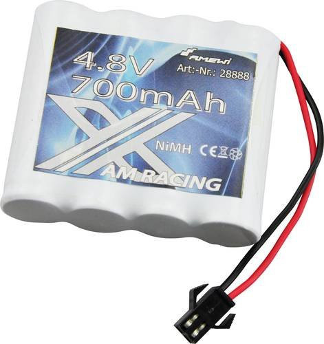 Amewi NiMh Akku-Pack 4,8V 700 mAh für Micro-Car mit 4 Zellen - Bild 1
