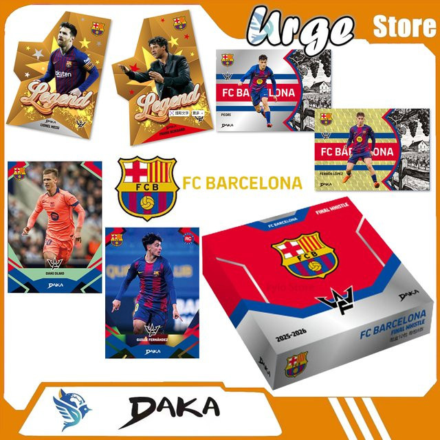 DAKA FC Barcelona Final Whistle Sammelkarte, Fußball-Sammlung - Bild 1