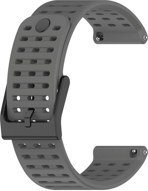 MY-CASE Uhrenarmband Silikon, 22mm, grau, Unisex - Bild 1