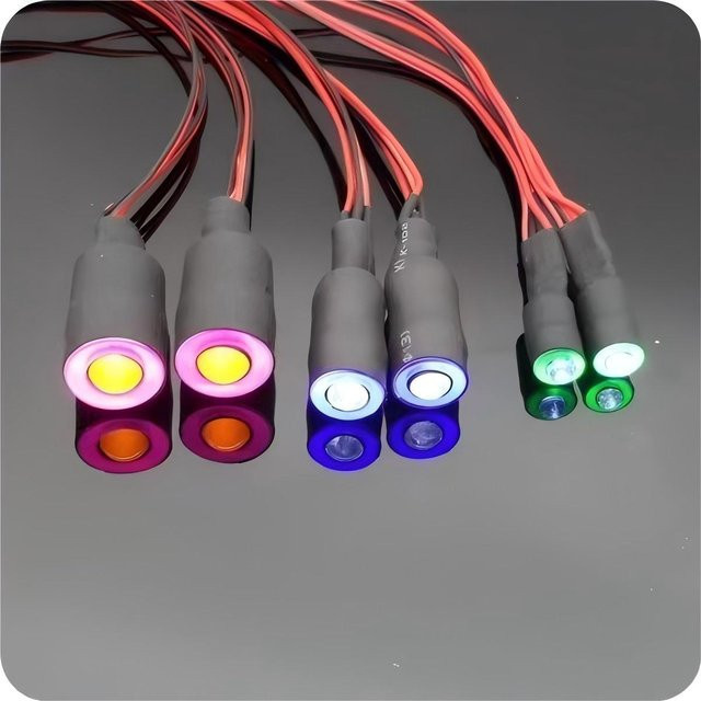 Angel Demon Eyes LED-Scheinwerfer, Upgrade-Teile für 1/10 RC Car - Bild 1