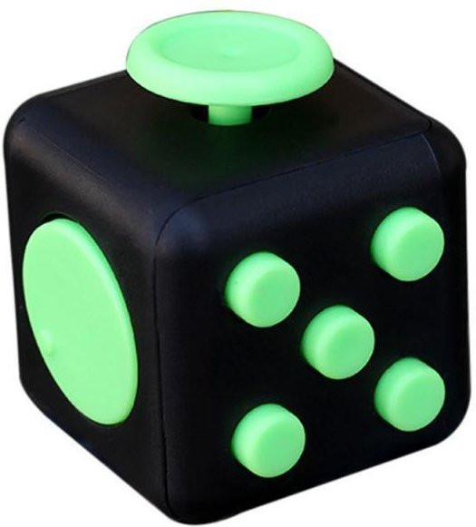 Mini Fidget Cube Spielzeug, grün - Bild 1