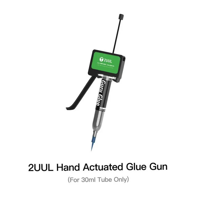 2UUL SC06 Handbetätigte Klebepistole in Schwarz für 30 ml Lötöl und Flussmittel zur Handy-Reparatur - Bild 1