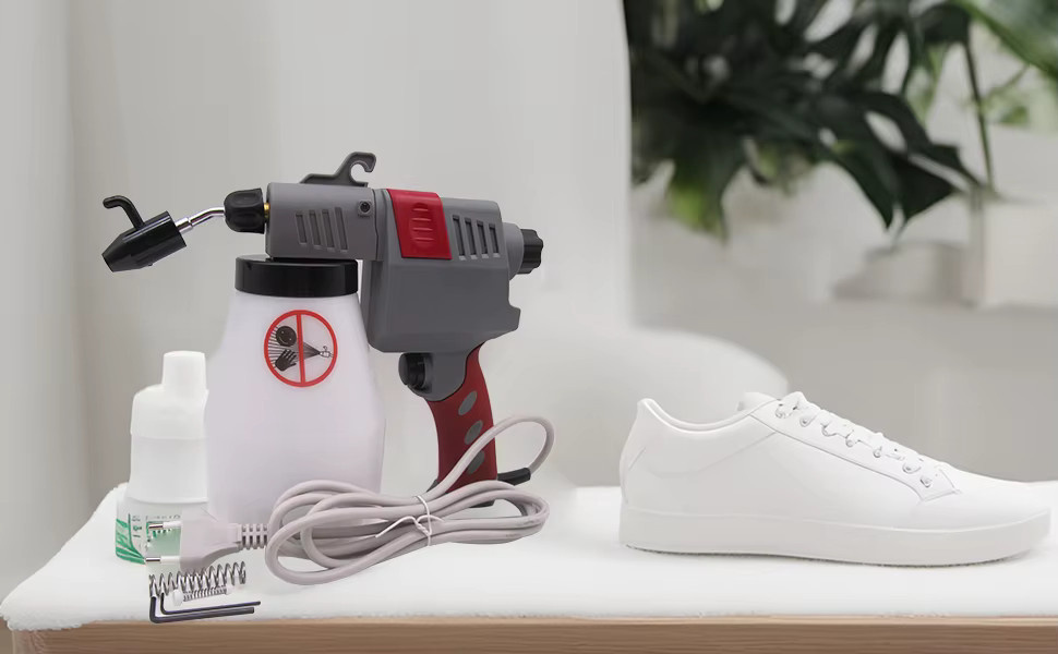 CKPSMS Reinigungspistole HD-180A für Sportschuhe, Kristalle, Textilflecken und Küchenöl, 220V mit EU-Stecker - Bild 5