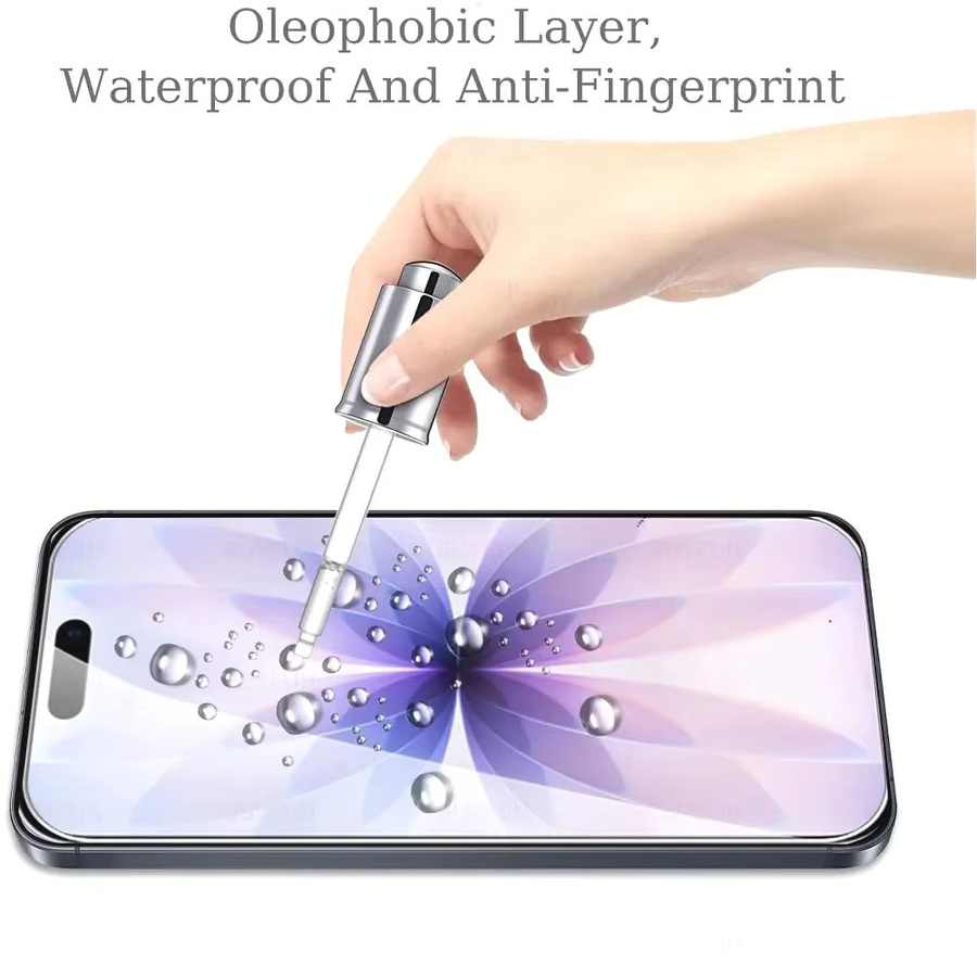 ZMZE 3er-Pack Panzerglas Displayschutzfolie für iPhone 17 16 15 14 13 12 11 Pro Max Plus Ultra Klar - Bild 2
