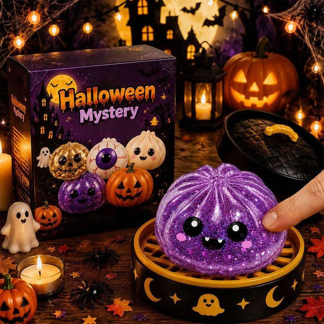 Binchi Outdoor Equipment Halloween Geist Knetmusik Spielzeug Geschenkset - Bild 1