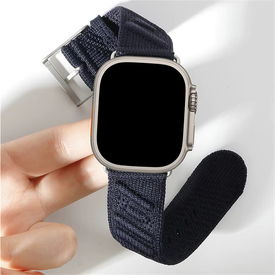 En Mer Sportarmband Silikon, Blau Nuit, Unisex - Bild 2
