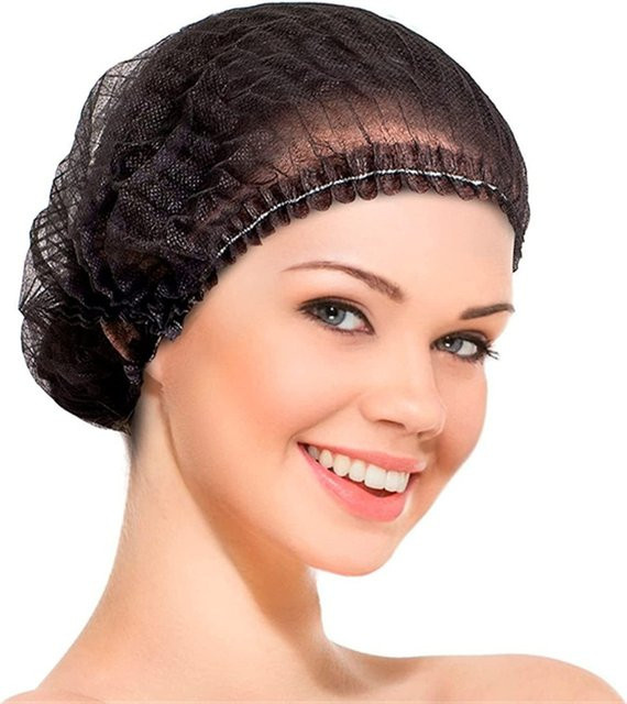 INMAICH Bouffant Caps Einweg Haarnetze, 100 Stück, 21 Zoll - Bild 1