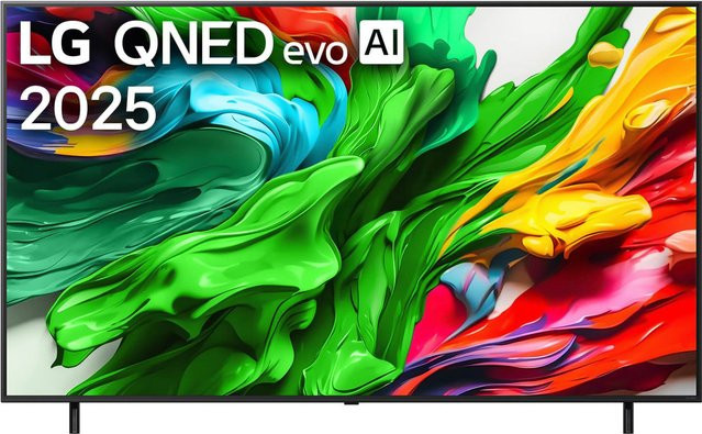 LG 75QNED85A6C QNED evo AI Smart TV in Schwarz mit 4K Ultra HD, LCD-Display und 120 Hz Bildwiederholrate - Bild 1