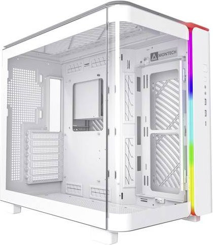 Montech KING 95 Midi-Tower PC-Gehäuse mit Tempered Glass und ARGB in Weiß - Bild 1