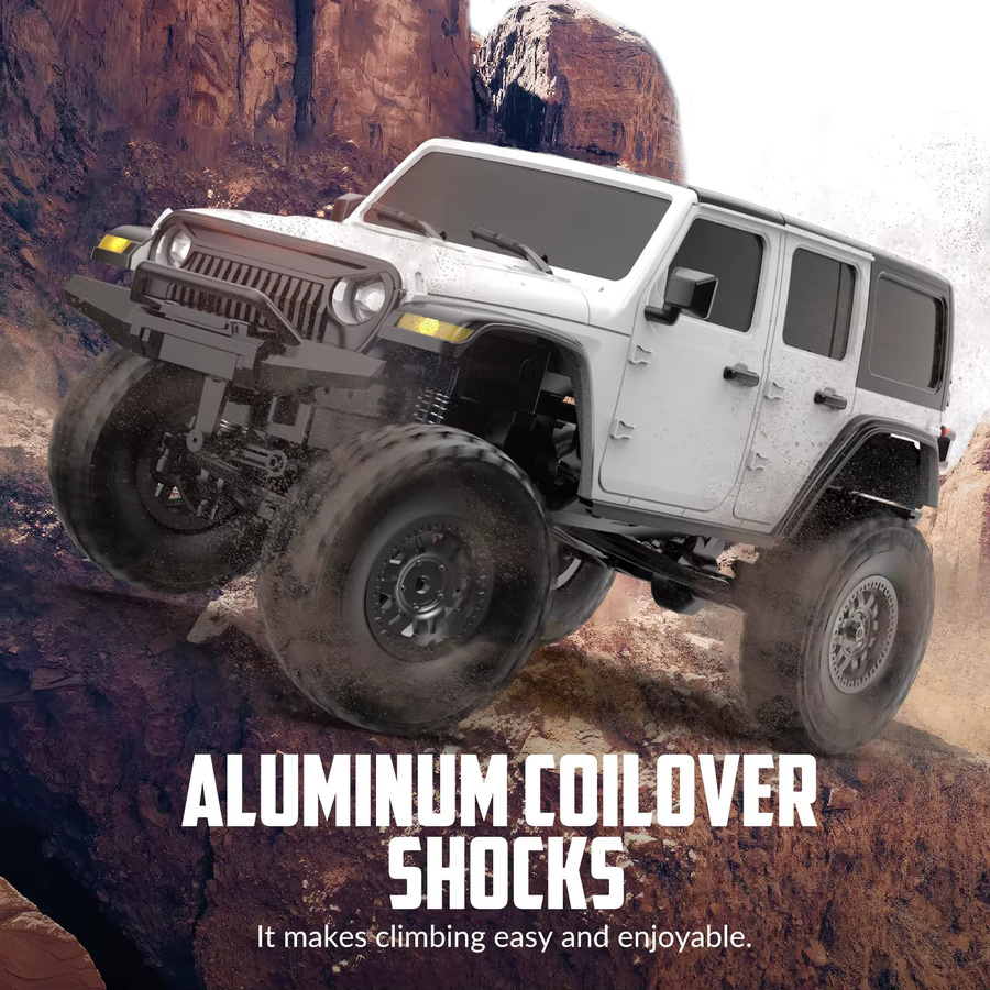 Volantexrc RC Crawler, 1:24, 4WD Offroad, mit LED-Beleuchtung - Bild 3