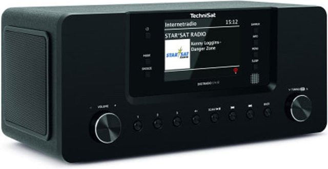 TechniSat DigitRadio 574 IR DAB+ Internet Radio in Schwarz - Bild 1