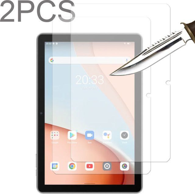 2er-Set Glas Displayschutzfolie für Blackview Tab und Oscal Pad, transparent - Bild 1