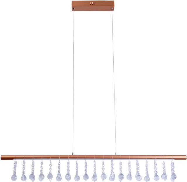 Näve LED-Pendelleuchte Nobilis in Gold, B/H/L: 6 x 8 x 100 cm - Bild 1