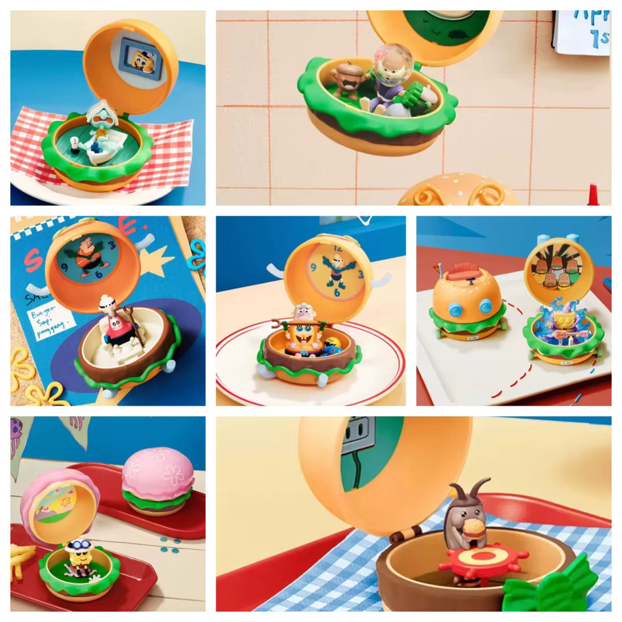 POP MART SpongeBob Krabby Patty Serie Blind Box, Anime-Figur - Bild 3