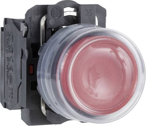 Schneider Electric XB5AP42 Drucktaster rot, tastend, IP66 und IP67, B/T/H: 30 x 61 x 42 mm - Bild 1