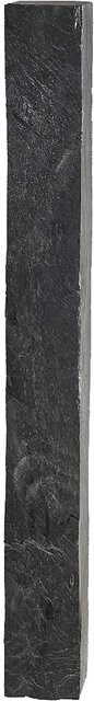 Scherf Schiefer-Palisade Graphit-Schwarz B: 100 cm, H: 10 cm, T: 3 cm - Bild 1
