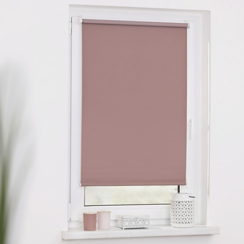 LICHTBLICK Rollo Klemmfix Verdunkelung, ohne Bohren, Pink, B: 80 cm, H: 200 cm - Bild 2