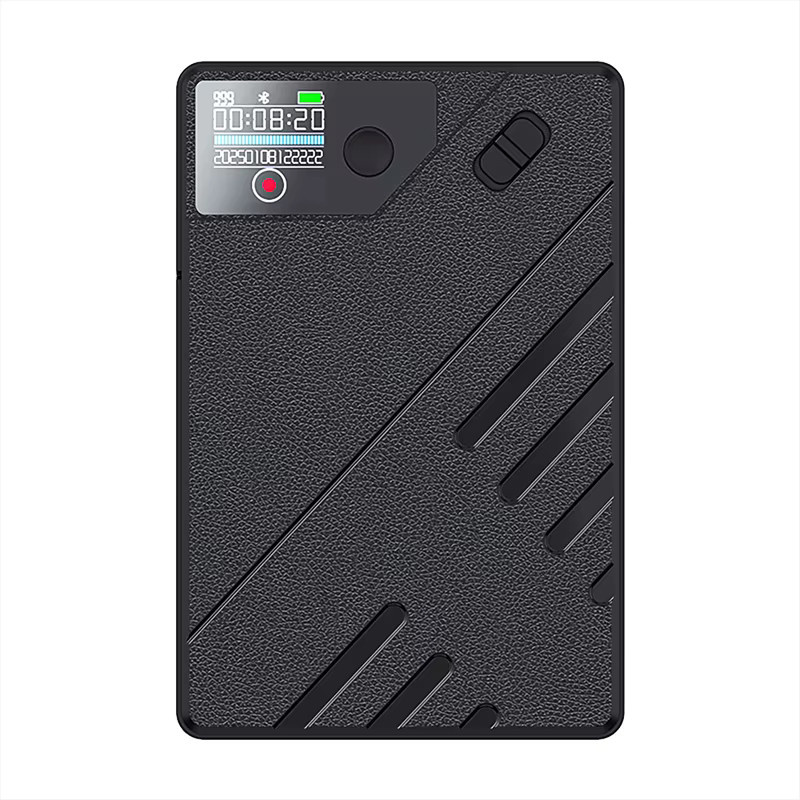 luxuglow AI Voice Recorder mit ChatGPT Smart Voice To Text Funktion für Telefonanrufe, Besprechungen und Interviews in Schwarz - Bild 6