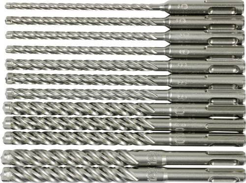 Makita NEMESIS2 SDS-Plus Bohrer-Set mit Carbide-Spitze, Silber, 12 Stück - Bild 1
