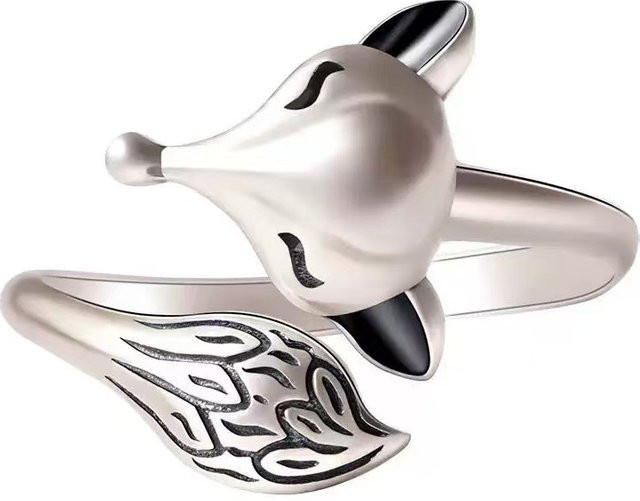 YDSMOSO Ring 925 Silber, Fuchs, Vintage, Unisex - Bild 1