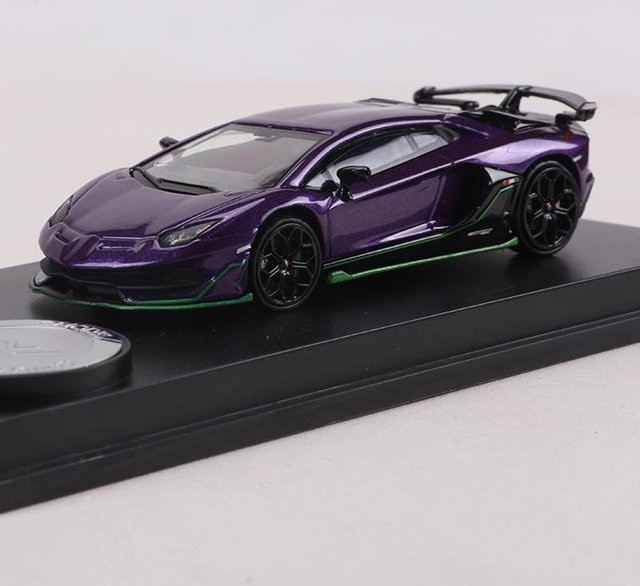 Linyi toy car E-Modell Aventador Svj, Simulationsauto, 1:64, Metall, ab 14 Jahren - Bild 1