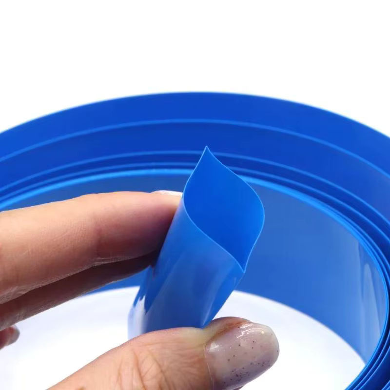 3M PVC-Schrumpfschlauch in Blau für 18650 Lipo-Akkupacks, Breite: 25 mm - Bild 4