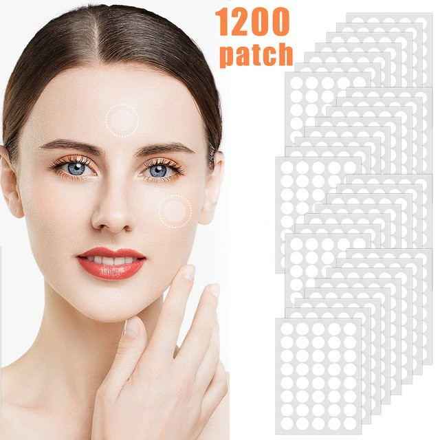 DUTRIEUX Pickel-Pflaster für Akne, 1200 Stück, Unisex, Gesicht - Bild 1