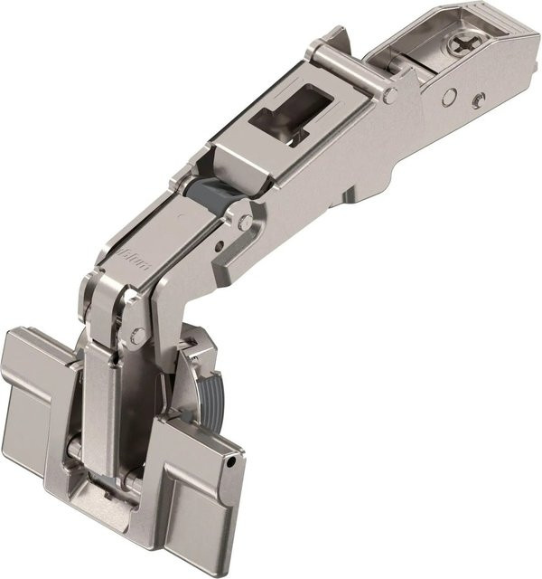 Blum Clip Top Weitwinkelscharnier 170 Grad Gerade mit Feder Vernickelt Inserta - Bild 1