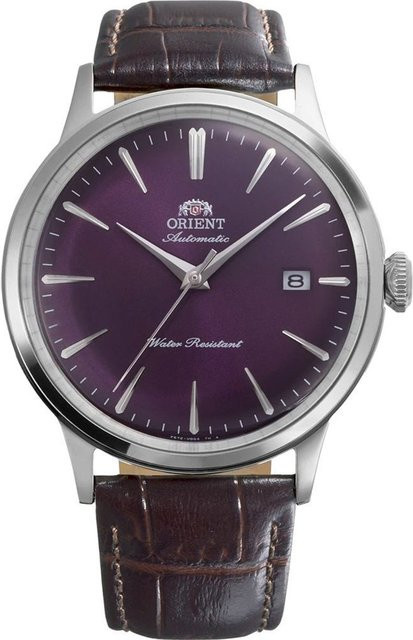 Orient Armbanduhr Bambino, Automatik, Edelstahl, Leder, 41 mm, Herren - Bild 1