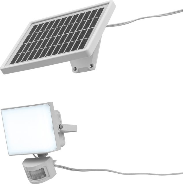 LIVARNO LED Solar-Strahler mit Bewegungsmelder in Weiß - Bild 1