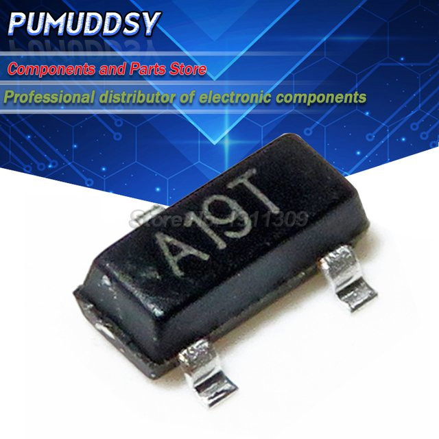 100 Stück AO3401A SMD P-Kanal MOSFET Transistor SOT-23 in Schwarz - Bild 1