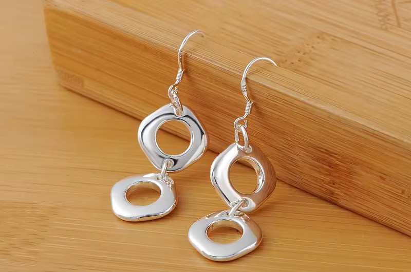URMYLADY Ohrringe, 925 Silber, Damen - Bild 1