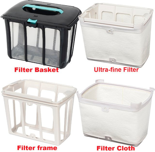 Aiper Ersatzfilter-Set für Scuba S1 und Scuba S1 2025 Roboter-Poolreiniger mit 180 µm Filterkorb und 3 µm Ultrafeinfilter - Bild 1