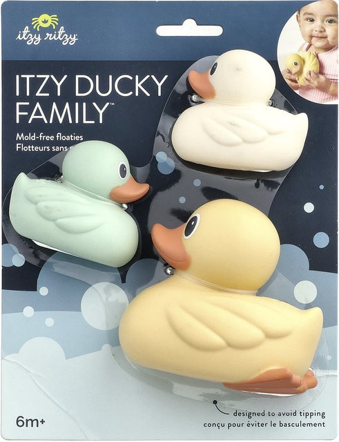 Itzy Ritzy Schnuller-Familie Badespielzeug, 3er-Pack, ab 6 Jahren - Bild 1