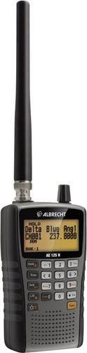 Albrecht AE125H 27125 Funk-Handscanner in Schwarz, H x B x T: 115 x 67 x 33 mm - Bild 1