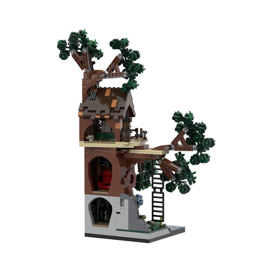 Gobricks Waldrefugium Baumhaus Bausteine ab 14 Jahren - Bild 2