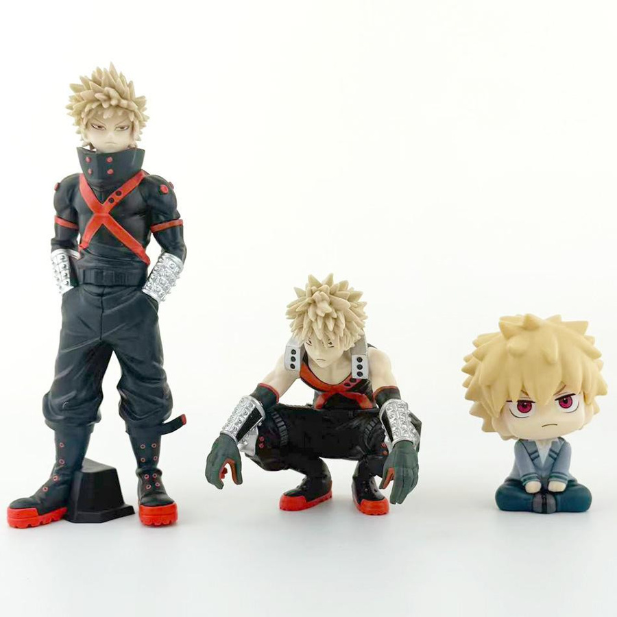 Fashnics My Hero Academia Izuku Midoriya und Katsuki Bakugo Figur Modell Puppe Spielzeug - Bild 1