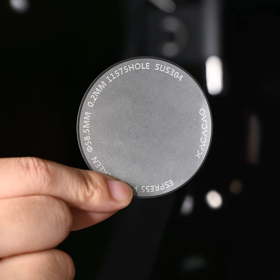 KACACAO Magnetischer Puck-Siebfilter aus Edelstahl in Silber, wiederverwendbarer Kaffeefilter für Espresso-Siebträger, 0,2 mm Siebstärke, Durchmesser: 51 mm / 53 mm / 58,5 mm - Bild 3