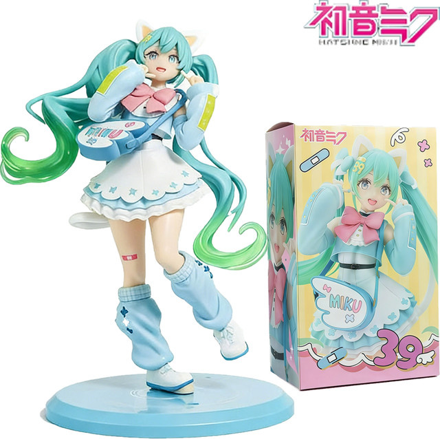 Bandai Hatsune Miku Actionfigur, Rosa, Einzelfigur - Bild 1