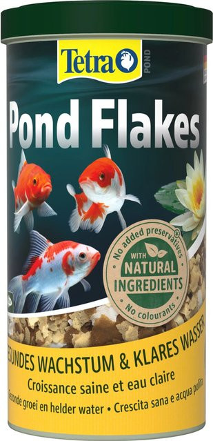 Tetra Pond Fischfutter Flakes in Mehrfarbig - Bild 1