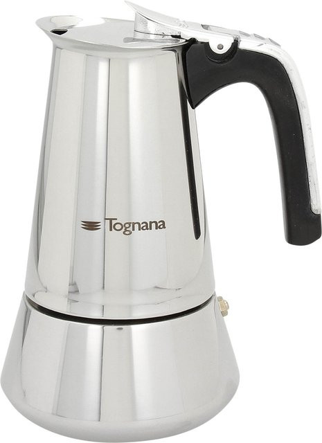 Tognana Espressokocher RIFLEX für 4 Tassen in Silber - Bild 1